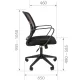 Офисное кресло Chairman 698 Россия TW оранжевый. Фото товара с разных ракурсов.