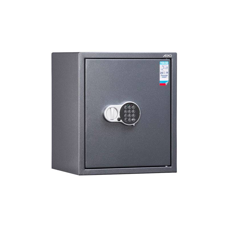 Сейф AIKO "TSN-50 EL", 500х435х381 мм, 21 кг, электронный замок, полка, S10399530414 главное фото